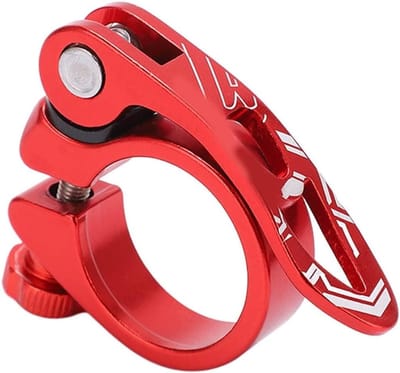 Verstelbare Zadelpenklem voor Mountainbike, 34.9 mm, Snelle Ontgrendeling, CNC Aluminium, Lichtgewicht en Duurzaam
