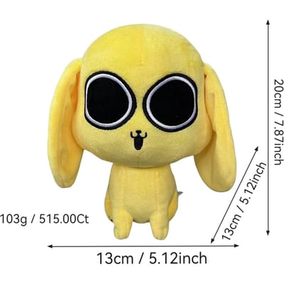 Nieuw Kipnugget Bezel Slushi Pluche Speelgoed Schattig Cartoon Katoenen Pop Zacht Pluche Huisdecoratie Knuffel Voor Kinderen Kerstcadeaus yellow