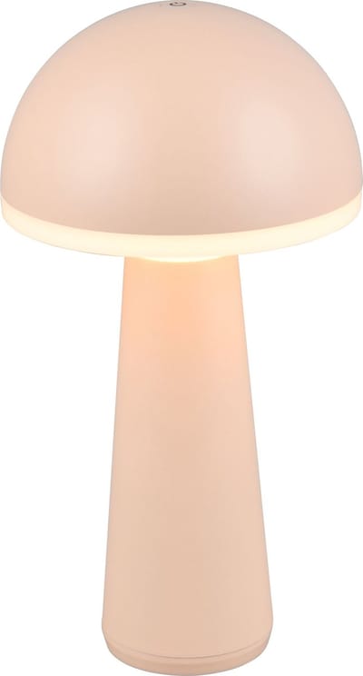 REALITY FUNGO - Tafellamp - Sand - incl. 1x SMD 2W - Aanpasbare lichtkleur - Traploos dimmbaar - Oplaadbaar - Snoerloos - Buitenverlichting - IP54