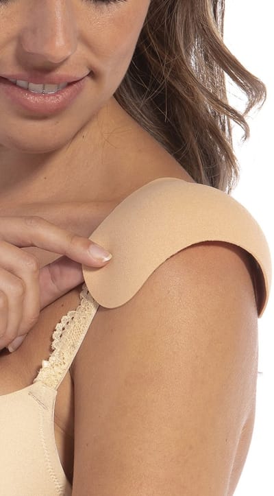 Magic Bodyfashion Schoudervullingen - Shoulderpads - Subtiel - Een maat - beige