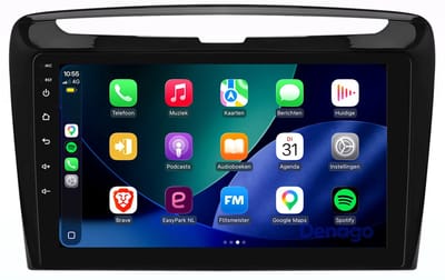 CarPlay autoradio geschikt voor Lancia Ypsilon | 2011 t/m 2020 | Android 13 | Draadloos Apple CarPlay & Android Auto | 2GB + 32GB | Denago DNG-A445 | 9 inch | 2011 2012 2013 2014 2015 2016 2017 2018 2019 2020 | Bluetooth & Wifi