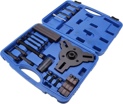 Koppelingsgereedschapset - Transmissiegereedschap - Auto reparatie - Droge dubbele koppeling - 37 x 26 x 8 cm - Zwart