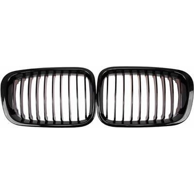 2 stuks Voorbumper Motorkap Nierrooster Racing Roosters