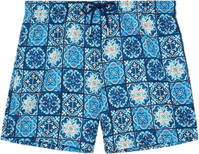 HOM Boxer-Badehose Beach Boxer Maiolica