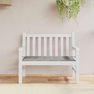 vidaXL - Tuinbankkussen - 100x50x3 - cm - oxford - stof - grijs