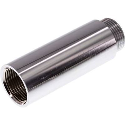 G 3/4'' F/M Verchroomd Messing Verlengstuk DIN 3523 - 80 mm - FL2S-FM-BC-034G-80L