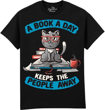 A Book A Day The Coloured House T-shirt XL