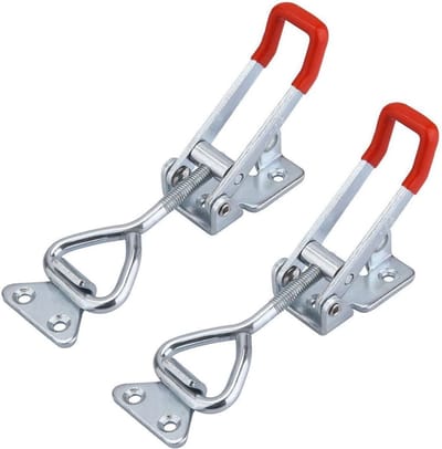 Verstelbare Deur Kast Box Toggle Latch 2 Stuks voor Totale Kracht tot 220kg