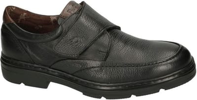 Fluchos -Heren -  zwart - geklede lage schoenen - maat 45