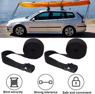 Candala spanbanden, 1 meter, verstelbare sjorbanden met klemsluiting, verstelbare sjorbanden met zinklegering, kliksluiting, bevestigingsriemen voor fiets, motorfiets, bagage, camping en transport (A)