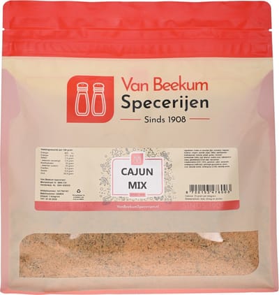 Van Beekum Specerijen - Cajun Mix - 2 KG (hersluitbare stazak)