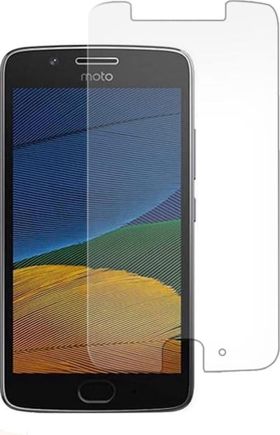 2 Stuks Screenprotector Tempered Glass Glazen Gehard Screen Protector 2.5D 9H (0.3mm) - Geschikt voor: Motorola Moto G5