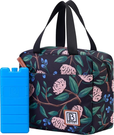 Brisby 4 Laags Geïsoleerde Koeltas - Lunchtas - Kolftas 4 liter - Passion Flower