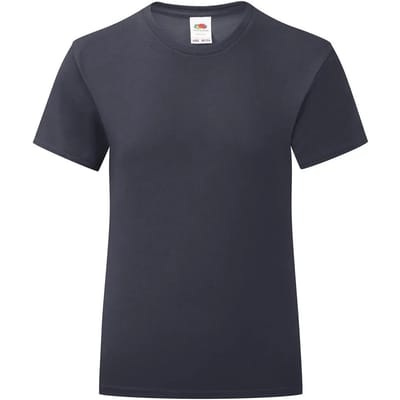 Meisjes-T-shirt Fruit of the Loom Iconic 150