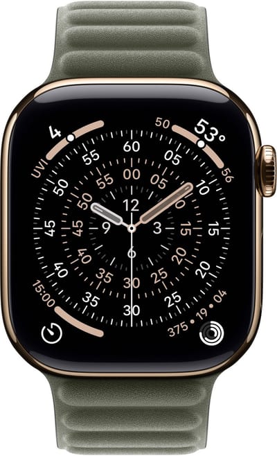 Apple Watch 42mm Magnetic Link: Saliegrijs - S/M