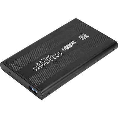 2,5 Inch SATA USB 3.0 Mobiele Harde Schijf Externe Behuizing HDD Aluminium Doos Case (Geen harde schijf inbegrepen) gray