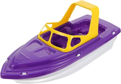 Badboot Speelgoed - Waterspeelgoed Boot - Badtijd Plezier - Creatief Ontwerp - 28 cm - Paars