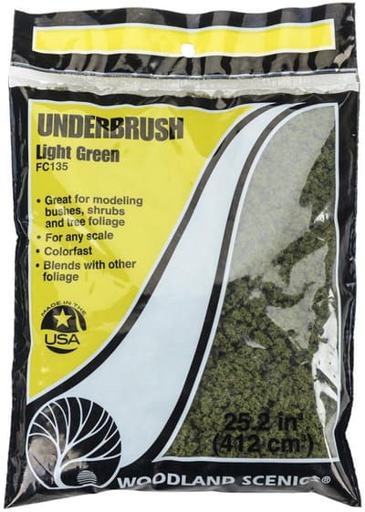Woodland Scenics - Underbush, Light green - FC135