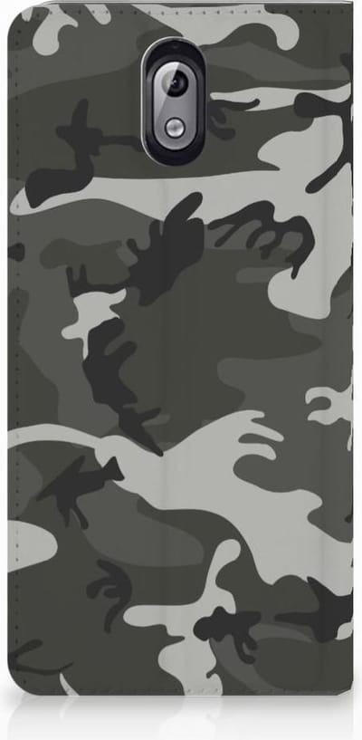 Nokia 3.1 (2018) Hoesje met Magneet Army Light