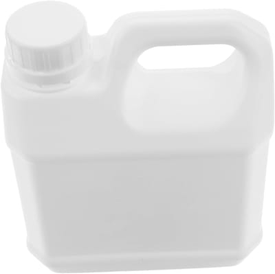 1 liter motorolie opslagfles met handvat, duurzame deksel en watercontainer voor vloeistoffen, zeep en reinigers