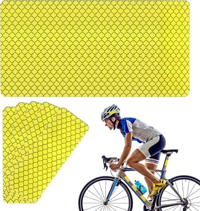 Fiets Reflecterende Stickers - Anti-Botsing - Reflecterende Waarschuwingsstickers - Voor Fietsen en Motoren - Groen