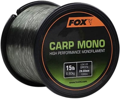 Vislijn Monofilament - Carp lijn - Vissen op karper - Hoge knoopsterkte - 1000m 033mm - Groen