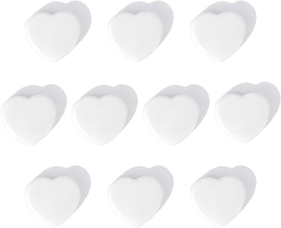 Kleurrijke Hartvormige Magneten voor Koelkast, Lockers en Whiteboards - Sterke Decoratieve Magneten (10 Stuks)