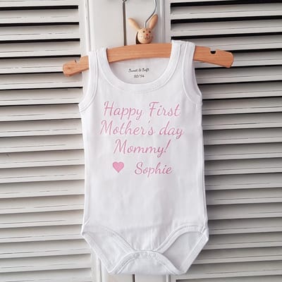 romper baby tekst mama eerste moederdag