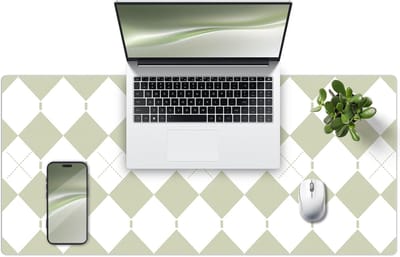 Waterdichte en Antislip Bureau Mat, Eenvoudig Schoon te Maken, Ideaal voor Gaming en Kantoor, 90 x 40 CM, Perfecte Bureau Ondergrond en Typen Pad