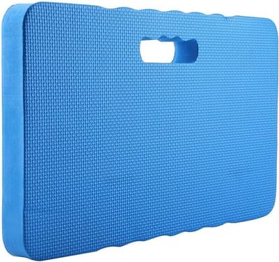 Kniekussen - Tuin knieler - Comfortabel klussen - Draagbaar met handvat - 45x28x4 cm - Blauw