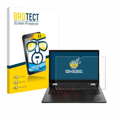 BROTECT - Screenprotector voor Lenovo ThinkPad L13 Yoga Gen 2 - Folie Beschermfolie transparant