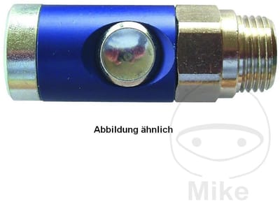 EWO veiligheidskoppeling DN 7,4 buitendraad staal verzinkt 13,16 mm 411401