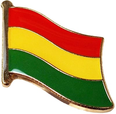 CombiCraft vlag pin Bolivia 18 x 14 mm - per 5 stuks
