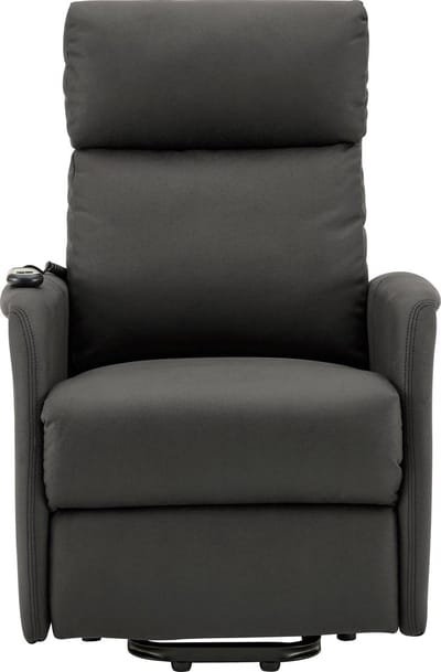 Herman-Relaxfauteuil in stof Antraciet