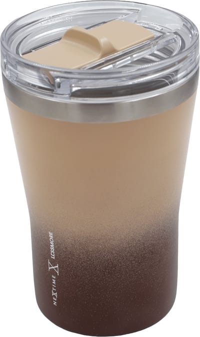 Thermische Tumbler 473 ml (16oz)-95% gerecycled roestvrij staal-Chocoladebruin 'Urban Tumbler 16'