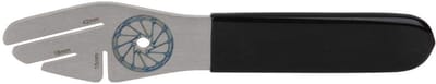 Dailygoods- Fietsschijfremgereedschap Roestvrij Staal - Fietsschijfremsleutel - Reparatiegereedschap - Schijfcorrectiegereedschap - Comfortabel Handgevoel - 4 mm Dikte - Fietssleutel