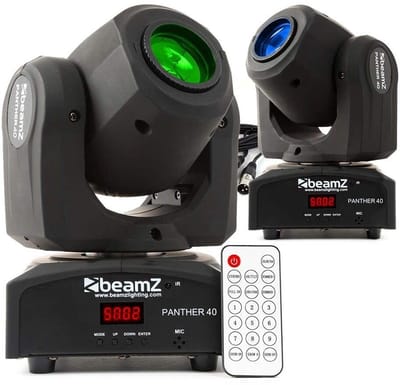 BeamZ Panther 40 LED set van 2 moving heads - 45W