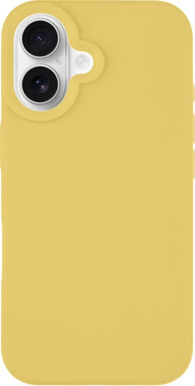 Tactical iPhone 16 Velvet Smoothie Cover – Hoesje – Banana