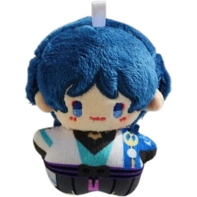 Genshin Impact Wanderer Pluche Speelgoed Hoge Kwaliteit Chibi Scaramouche Knuffel Zacht Anime Pluche Voor Fans Cadeau Woondecoratie 10cm blue