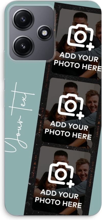 Gepersonaliseerd - Case Company® - Hoesje geschikt voor Xiaomi Redmi 12 hoesje - Filmrol N°1 - Soft Cover Telefoonhoesje - Bescherming aan alle Kanten en Schermrand