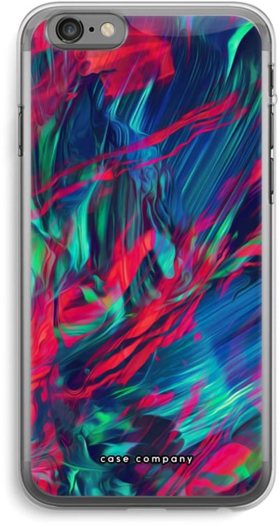 Case Company® - Hoesje geschikt voor iPhone 6 PLUS / 6S PLUS hoesje - Pilgrims Of The Sea - Soft Cover Telefoonhoesje - Bescherming aan alle Kanten en Schermrand