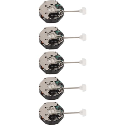 Ensemble de 5 mouvements de montre, mouvement à Quartz, remplacement SL68, réparation, outil de montre, pièces accessoires gray