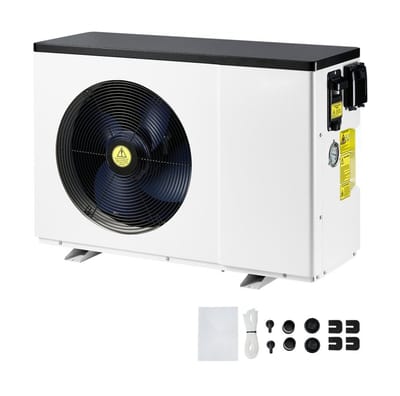 Elektrische zwembadwarmtepomp - Inverter/Variabele frequentie - Vermogen 2,5–11,4 kW - Voor 25–50 m³ - Verwarmen & Koelen - Bovengronds - Spanning 220–240 V 50 Hz