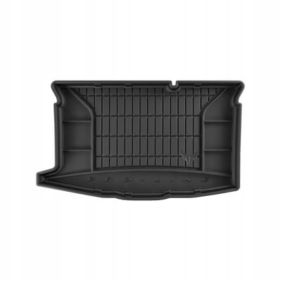 FROGUM PROLINE 3D Set - Rubberen Automatten + Kofferbakmat - Geschikt voor MAZDA 2 II Hatchback (2007-2014) - Zwart