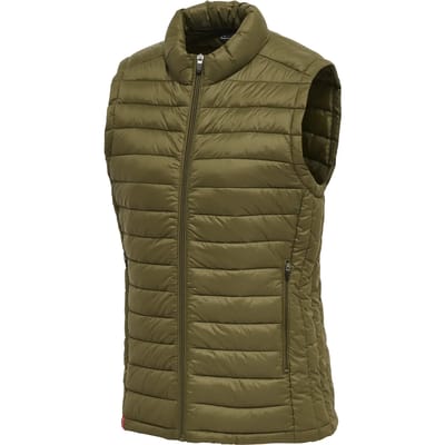 Mouwloos damesjack Hummel Red