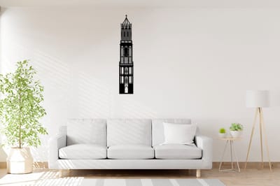 Domtoren Dom Utrecht - Hout - Poster - Wanddecoratie - Design
