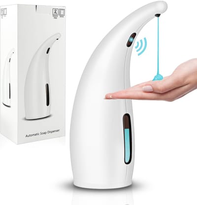 SnelShoppen - Automatische Zeepdispenser 300 ml - Contactloze Zeepdispenser met Infraroodsensor voor Badkamer, Keuken, Hotel - IPX6/IPX7 Waterdicht