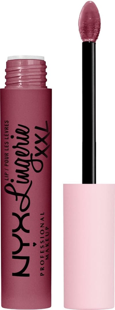 Nyx Professional Makeup Lip Lingerie XXL - Bust-ed - Matte, niet-overdraagbare lippenstift -Bruin