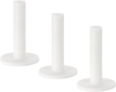 Golf Tee - Balhouder - Golf Training - Flexibel Rubber - 3 Stuks - Wit