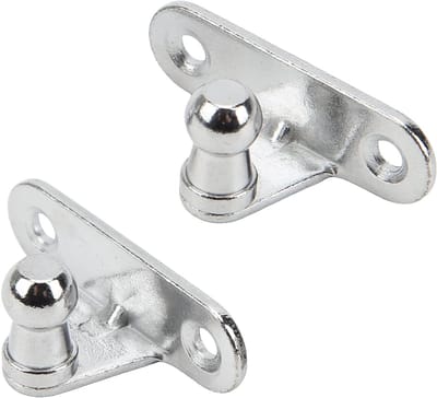 2 Stuks Universele Gasveer Bevestigingsbeugel voor Motor, Boot en Caravan met 10mm Bolbout